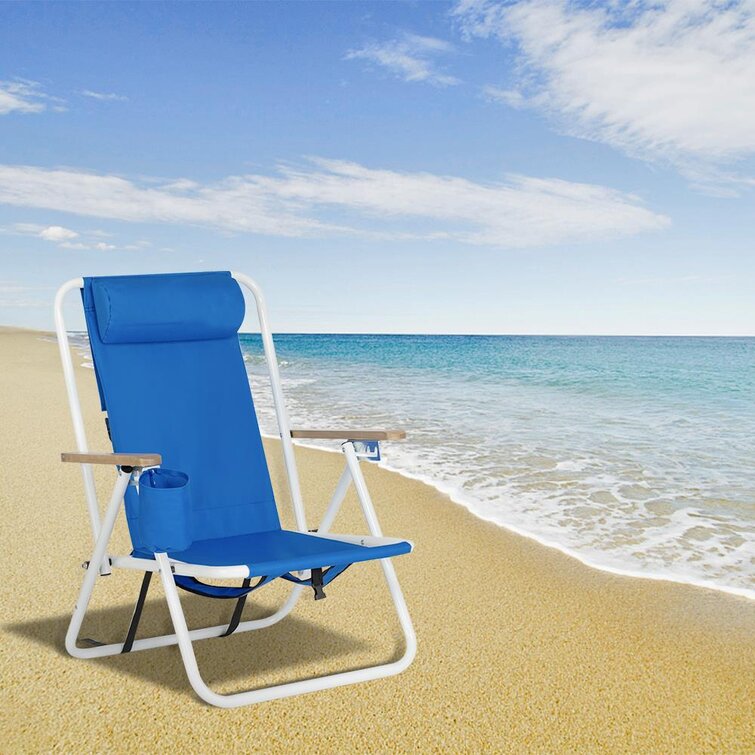 Beach chair fold discount up